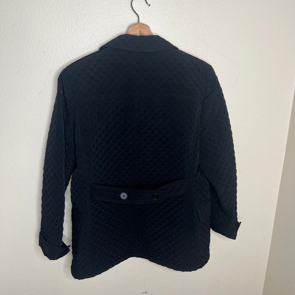 ESPRIT Black Quilted Jacket Large - Picture 9 of 14